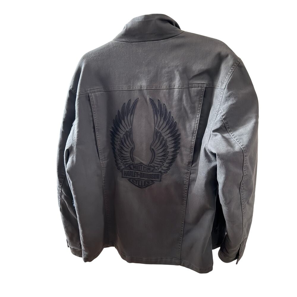 Men's Harley-Davidson Winged Logo Casual Jacket - Picture 2 of 7
